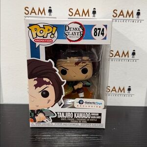 Funko Pop Tanjiro Kamado 874 + Protector